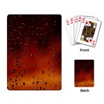 Water Drops, Lui, Amazing Playing Cards Single Design (Rectangle)