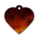 Water Drops, Lui, Amazing Dog Tag Heart (One Side)