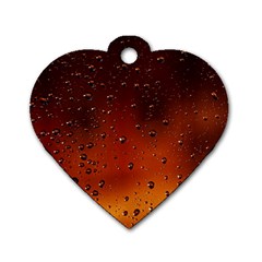 Water Drops, Lui, Amazing Dog Tag Heart (Two Sides) from ArtsNow.com Front