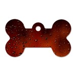 Water Drops, Lui, Amazing Dog Tag Bone (Two Sides)