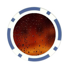 Water Drops, Lui, Amazing Poker Chip Card Guard from ArtsNow.com Back