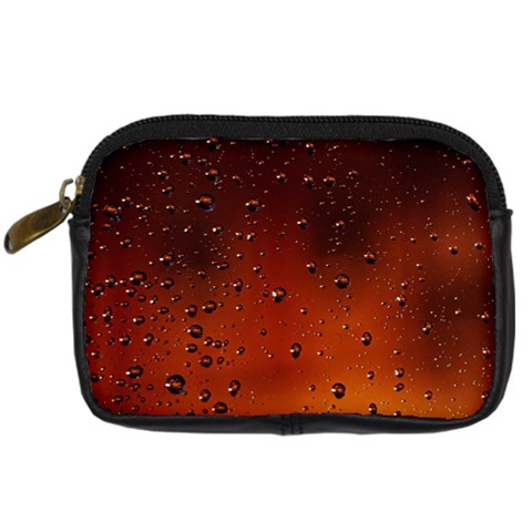 Water Drops, Lui, Amazing Digital Camera Leather Case from ArtsNow.com Front