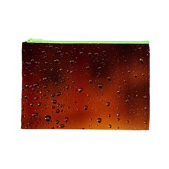 Water Drops, Lui, Amazing Cosmetic Bag (Large) from ArtsNow.com Front