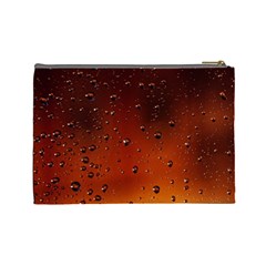 Water Drops, Lui, Amazing Cosmetic Bag (Large) from ArtsNow.com Back