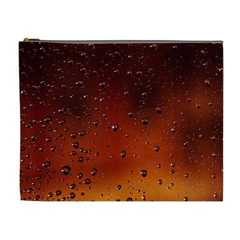 Water Drops, Lui, Amazing Cosmetic Bag (XL) from ArtsNow.com Front