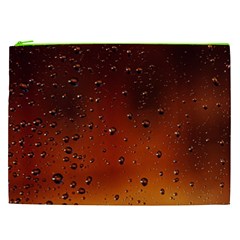 Water Drops, Lui, Amazing Cosmetic Bag (XXL) from ArtsNow.com Front