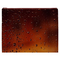 Water Drops, Lui, Amazing Cosmetic Bag (XXXL) from ArtsNow.com Front