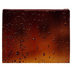 Water Drops, Lui, Amazing Cosmetic Bag (XXXL) from ArtsNow.com Back