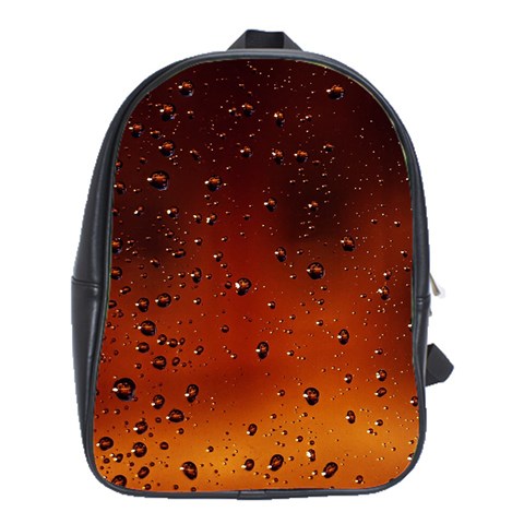 Water Drops, Lui, Amazing School Bag (XL) from ArtsNow.com Front