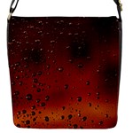 Water Drops, Lui, Amazing Flap Closure Messenger Bag (S)