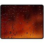 Water Drops, Lui, Amazing Two Sides Fleece Blanket (Medium)