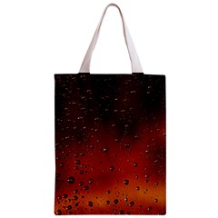 Water Drops, Lui, Amazing Zipper Classic Tote Bag from ArtsNow.com Front