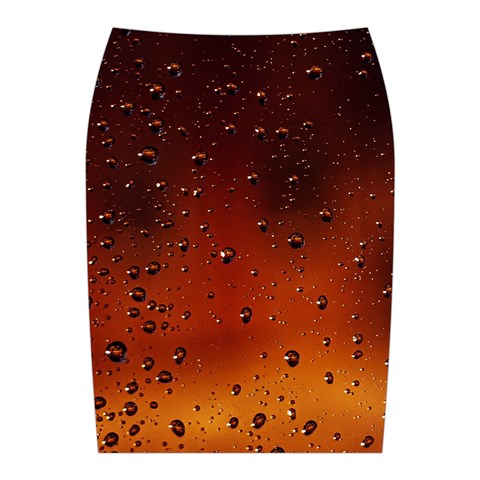 Water Drops, Lui, Amazing Midi Wrap Pencil Skirt from ArtsNow.com Back