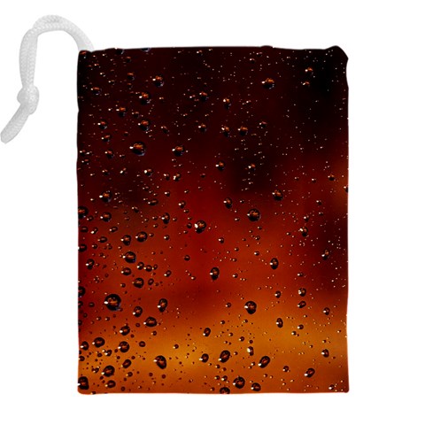 Water Drops, Lui, Amazing Drawstring Pouch (4XL) from ArtsNow.com Back