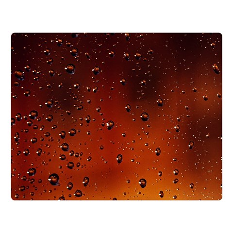 Water Drops, Lui, Amazing Premium Plush Fleece Blanket (Large) from ArtsNow.com 80 x60  Blanket Front