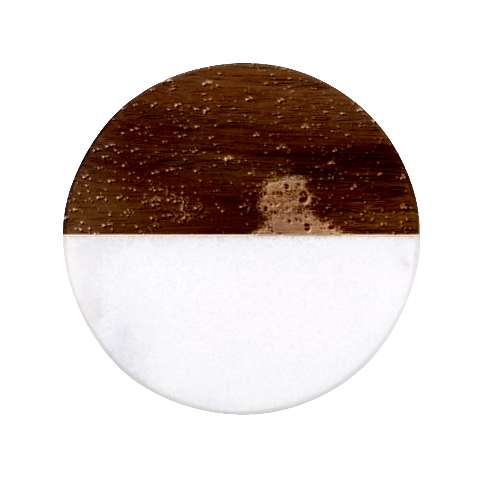 Water Drops, Lui, Amazing Classic Marble Wood Coaster (Round)  from ArtsNow.com Front