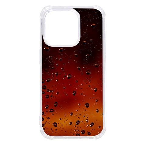 Water Drops, Lui, Amazing iPhone 14 Pro TPU UV Print Case from ArtsNow.com Front