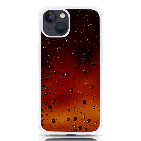 Water Drops, Lui, Amazing iPhone 13 TPU UV Print Case from ArtsNow.com Front