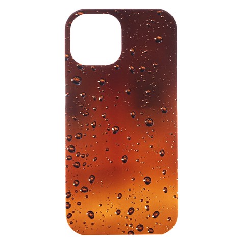 Water Drops, Lui, Amazing iPhone 15 Black UV Print PC Hardshell Case from ArtsNow.com Front