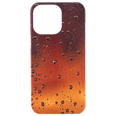 Water Drops, Lui, Amazing iPhone 15 Pro Max Black UV Print PC Hardshell Case from ArtsNow.com Front