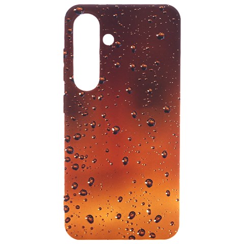 Water Drops, Lui, Amazing Samsung Galaxy S24 6.2 Inch Black TPU UV Case from ArtsNow.com Front