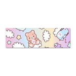 Usheen Carebears, Bears, Cat, Colorful, Cute, Pastel, Pattern Sticker (Bumper)