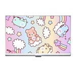 Usheen Carebears, Bears, Cat, Colorful, Cute, Pastel, Pattern Business Card Holder