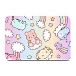 Usheen Carebears, Bears, Cat, Colorful, Cute, Pastel, Pattern Plate Mats