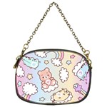 Usheen Carebears, Bears, Cat, Colorful, Cute, Pastel, Pattern Chain Purse (One Side)