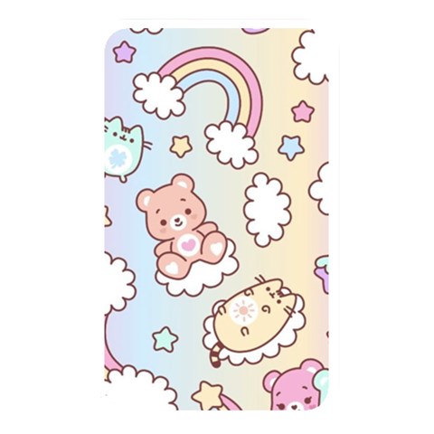 Usheen Carebears, Bears, Cat, Colorful, Cute, Pastel, Pattern Memory Card Reader (Rectangular) from ArtsNow.com Front