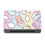 Usheen Carebears, Bears, Cat, Colorful, Cute, Pastel, Pattern Memory Card Reader with CF