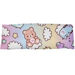 Usheen Carebears, Bears, Cat, Colorful, Cute, Pastel, Pattern Body Pillow Case (Dakimakura)