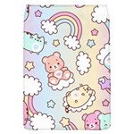 Usheen Carebears, Bears, Cat, Colorful, Cute, Pastel, Pattern Removable Flap Cover (L)