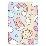 Usheen Carebears, Bears, Cat, Colorful, Cute, Pastel, Pattern Removable Flap Cover (S)