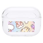 Usheen Carebears, Bears, Cat, Colorful, Cute, Pastel, Pattern Hard PC AirPods Pro Case