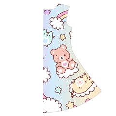 Usheen Carebears, Bears, Cat, Colorful, Cute, Pastel, Pattern Short Sleeve V Back Right