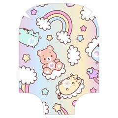 Usheen Carebears, Bears, Cat, Colorful, Cute, Pastel, Pattern Luggage Cover (Medium) from ArtsNow.com Back