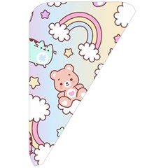 Usheen Carebears, Bears, Cat, Colorful, Cute, Pastel, Pattern Belt Pouch Bag (Small) from ArtsNow.com Front Right