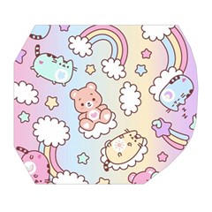 Usheen Carebears, Bears, Cat, Colorful, Cute, Pastel, Pattern Belt Pouch Bag (Small) from ArtsNow.com Tape