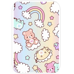 Usheen Carebears, Bears, Cat, Colorful, Cute, Pastel, Pattern Belt Pouch Bag (Large) from ArtsNow.com Back