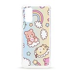 Usheen Carebears, Bears, Cat, Colorful, Cute, Pastel, Pattern Samsung Galaxy S20 6.2 Inch TPU UV Case