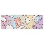 Usheen Carebears, Bears, Cat, Colorful, Cute, Pastel, Pattern Banner and Sign 6  x 2 