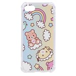 Usheen Carebears, Bears, Cat, Colorful, Cute, Pastel, Pattern iPhone SE