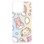 Usheen Carebears, Bears, Cat, Colorful, Cute, Pastel, Pattern iPhone 15 Plus TPU UV Print Case