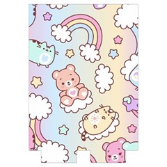 Usheen Carebears, Bears, Cat, Colorful, Cute, Pastel, Pattern Automatic Folding Umbrella with Case (Large) from ArtsNow.com Case