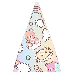 Usheen Carebears, Bears, Cat, Colorful, Cute, Pastel, Pattern Automatic Folding Umbrella with Case (Large) from ArtsNow.com 13.71 x19.92  Umbrella - 3