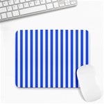 Blue Stripes, Sticker, Stickers Small Mousepad