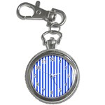 Blue Stripes, Sticker, Stickers Key Chain Watches