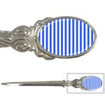 Blue Stripes, Sticker, Stickers Letter Opener