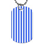 Blue Stripes, Sticker, Stickers Dog Tag (One Side)